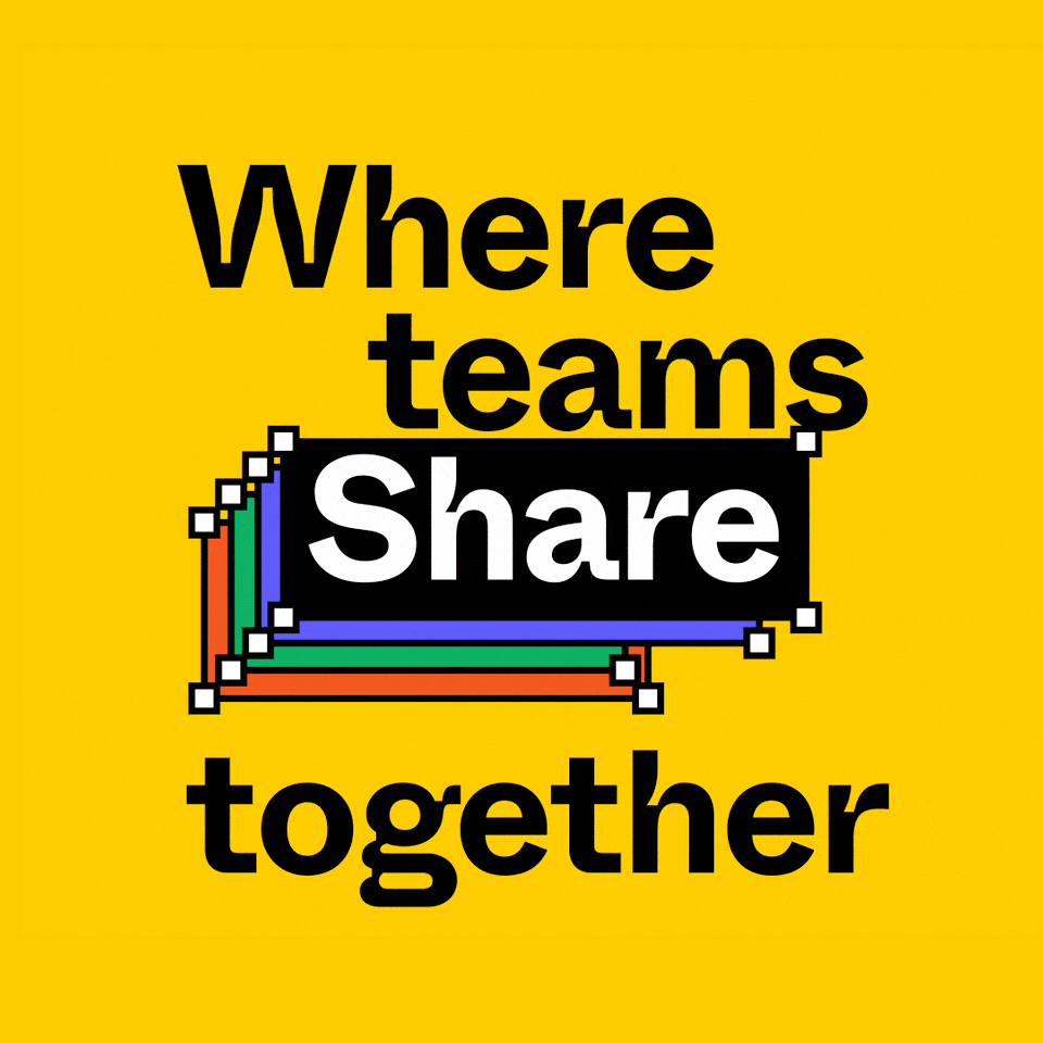 Where teams work together animation