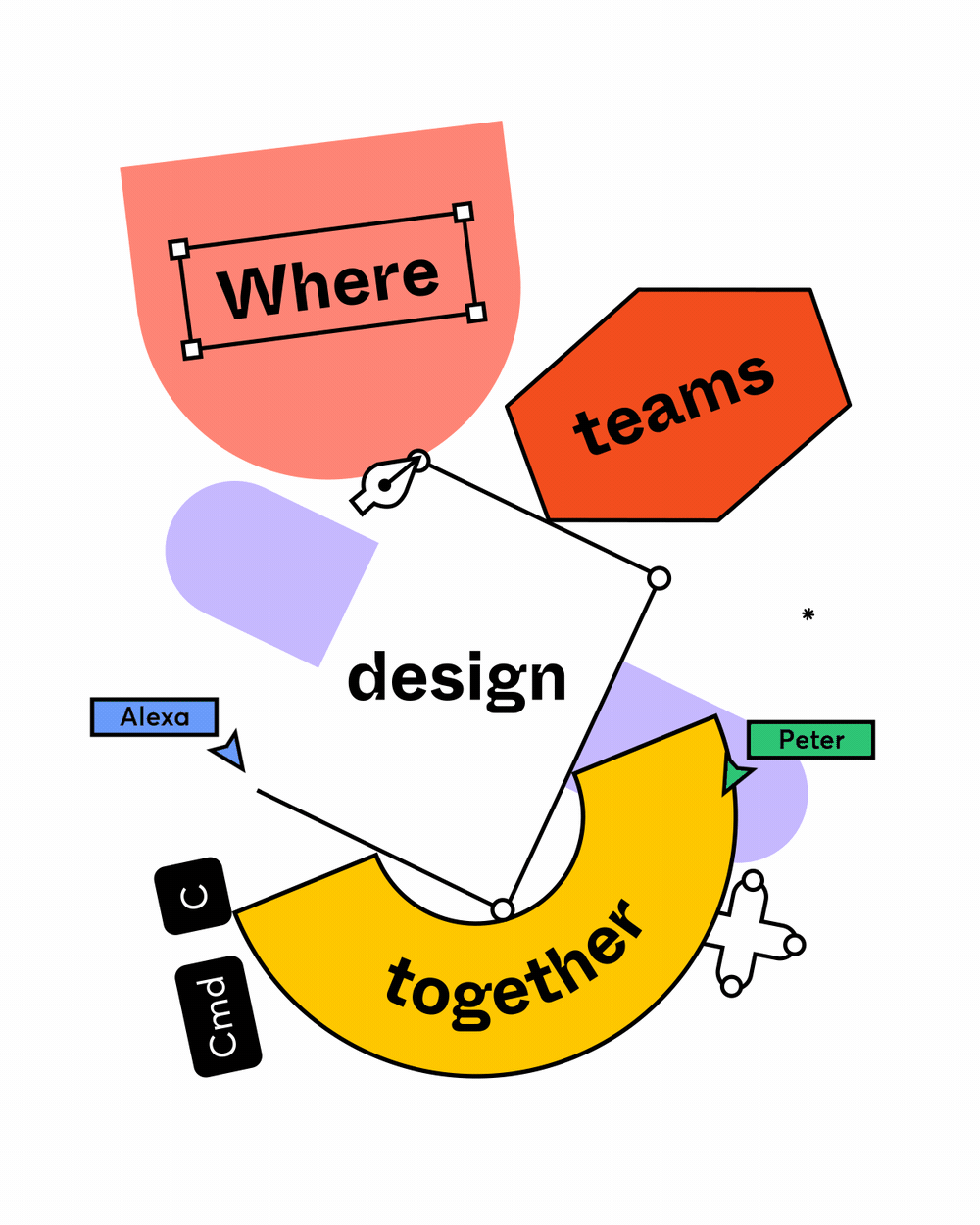 Where teams design together animation